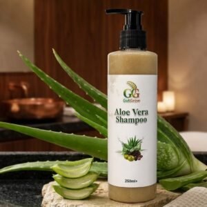 GutGrow Aloe Vera Shampoo | Hydrating & Nourishing Hair Care