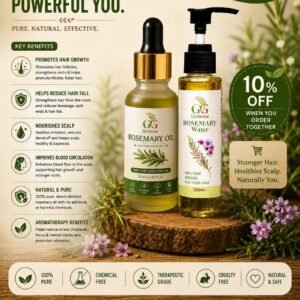 Special Offer Rosemary Oil + Rosemary Water Combo